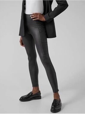 ATHLETA Delancey Gleam Moto Tight Sz Small